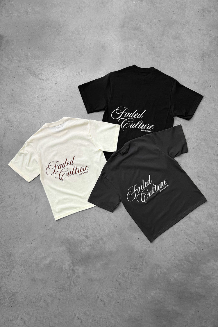 Faded Culture Less Is More tee #color_shadow