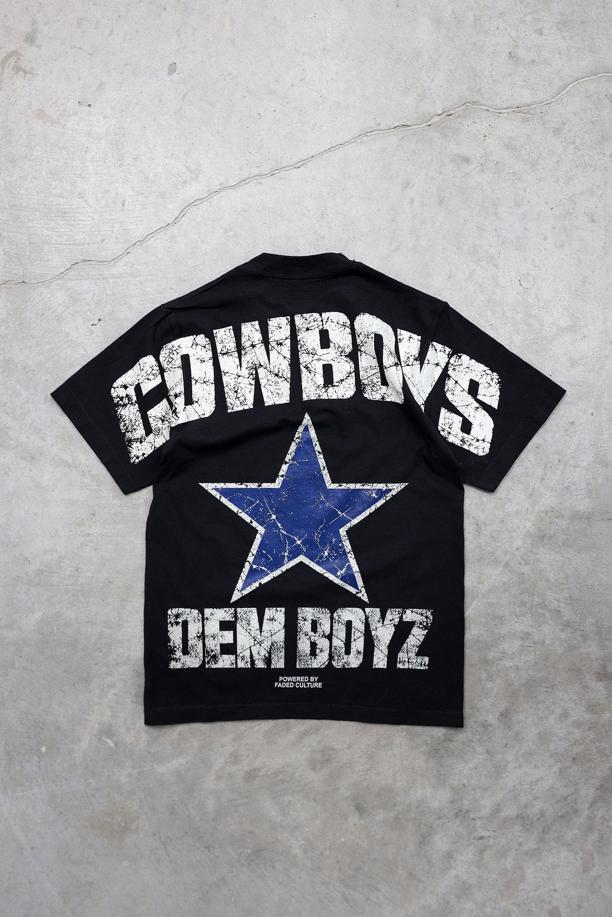 Dem Boyz tee in Black, back #color_black