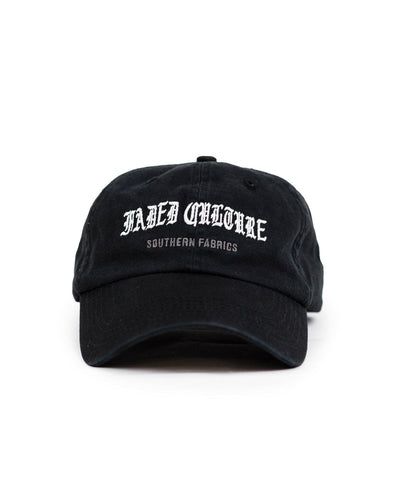 Black FC Southern Fabrics embroidered dad hat